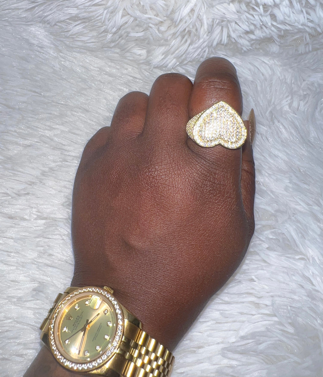 Rich Aunty Heart Ring Ringz & Tingz Jewels