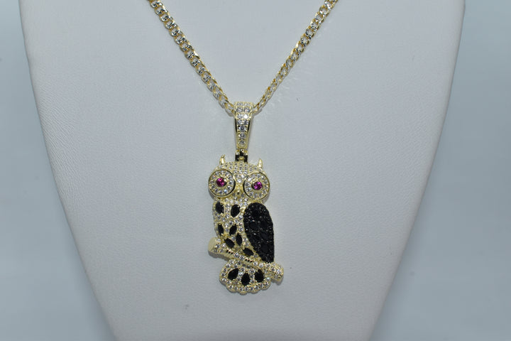 Men's Owl Pendant Ringz & Tingz Jewels