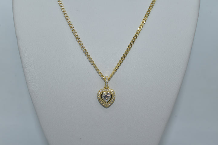 Moissanite Heart Pendant Ringz & Tingz Jewels