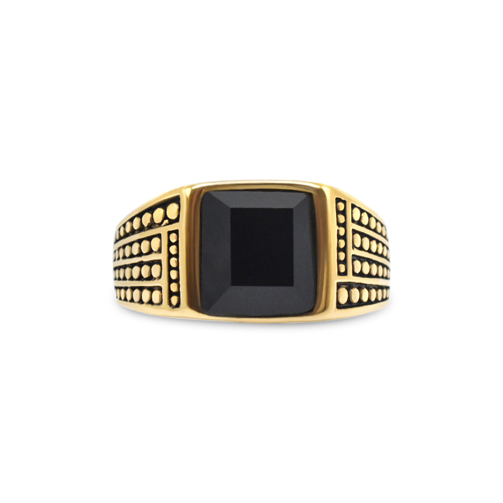 Men's Vintage Onyx Ring Ringz & Tingz Jewels