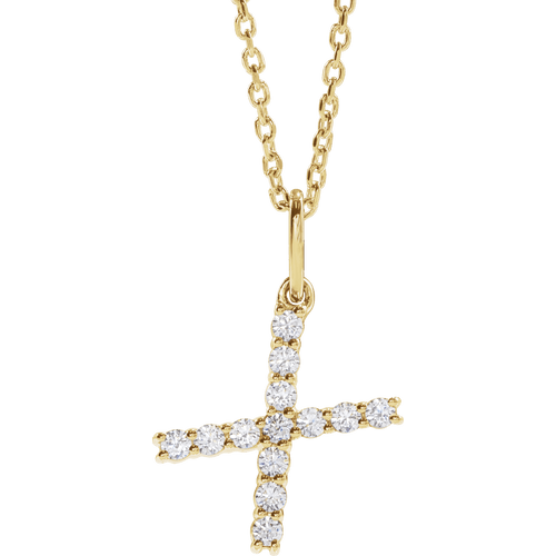 Diamond Initial Necklace Ringz & Tingz Jewels