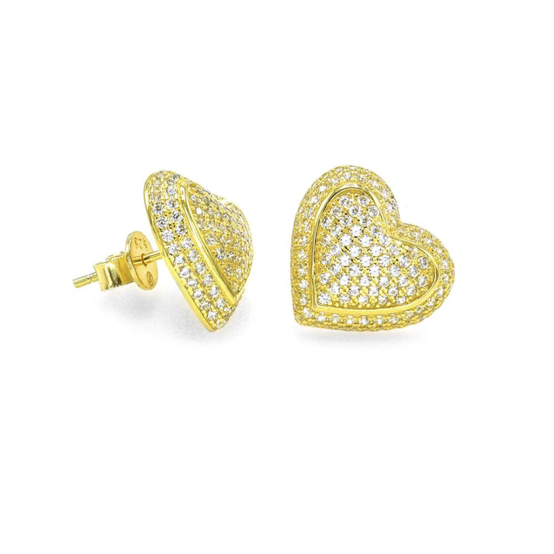 Rounded Heart Earring Ringz & Tingz Jewels