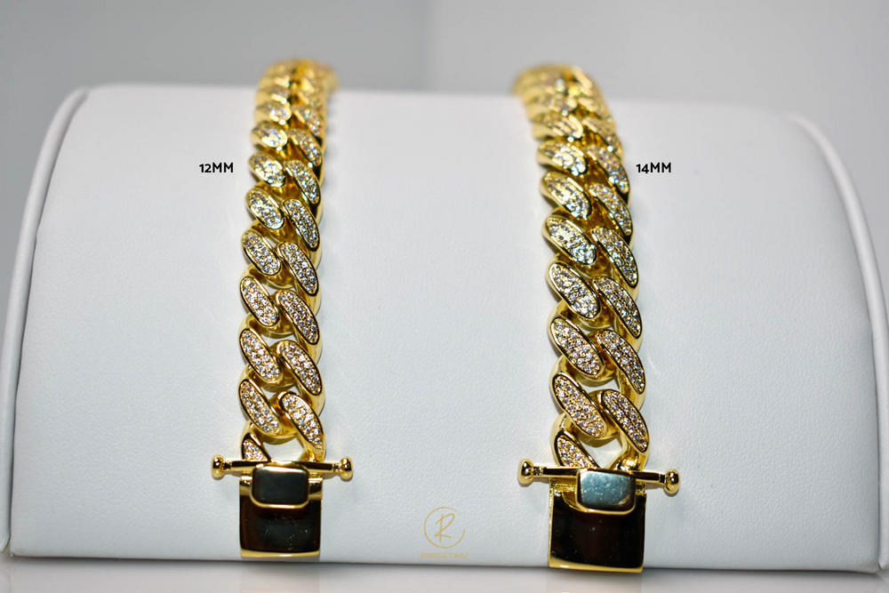 Cuban Link Bracelet (14MM) Ringz & Tingz Jewels