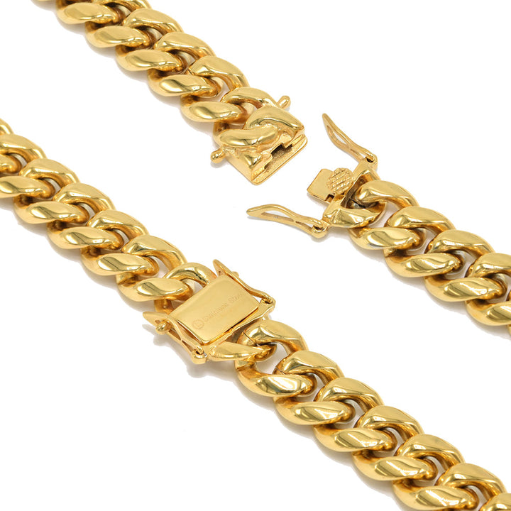 Classic Cuban Link Chain (8MM) Ringz & Tingz Jewels