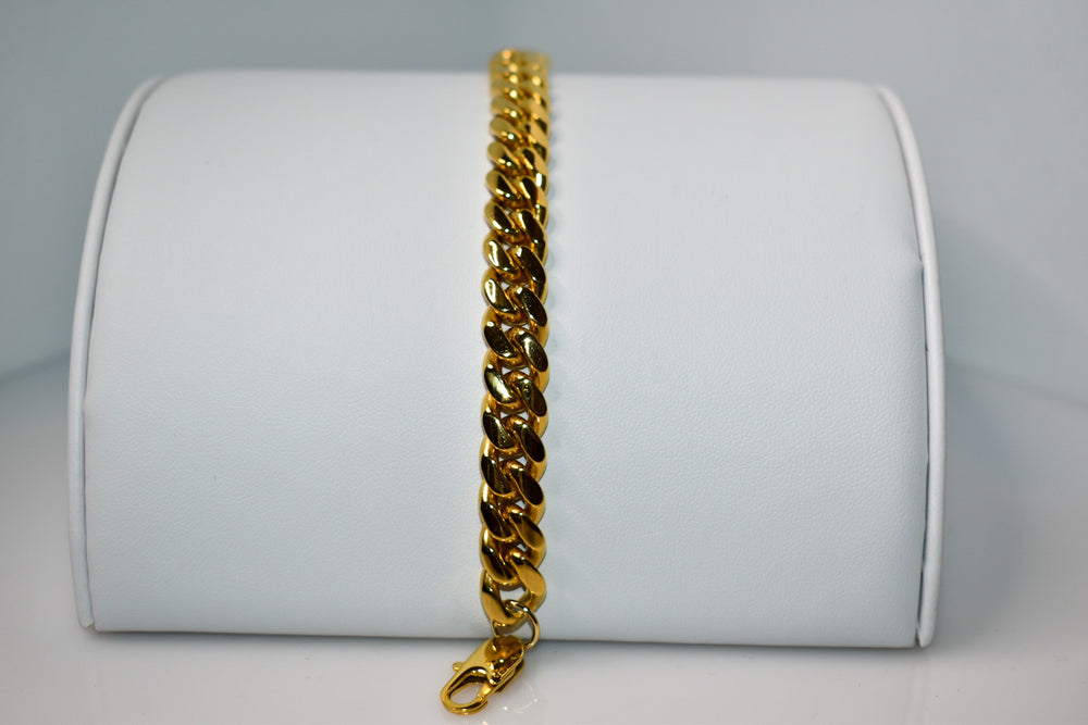 Cuban Link Anklet (9MM) Ringz & Tingz Jewels