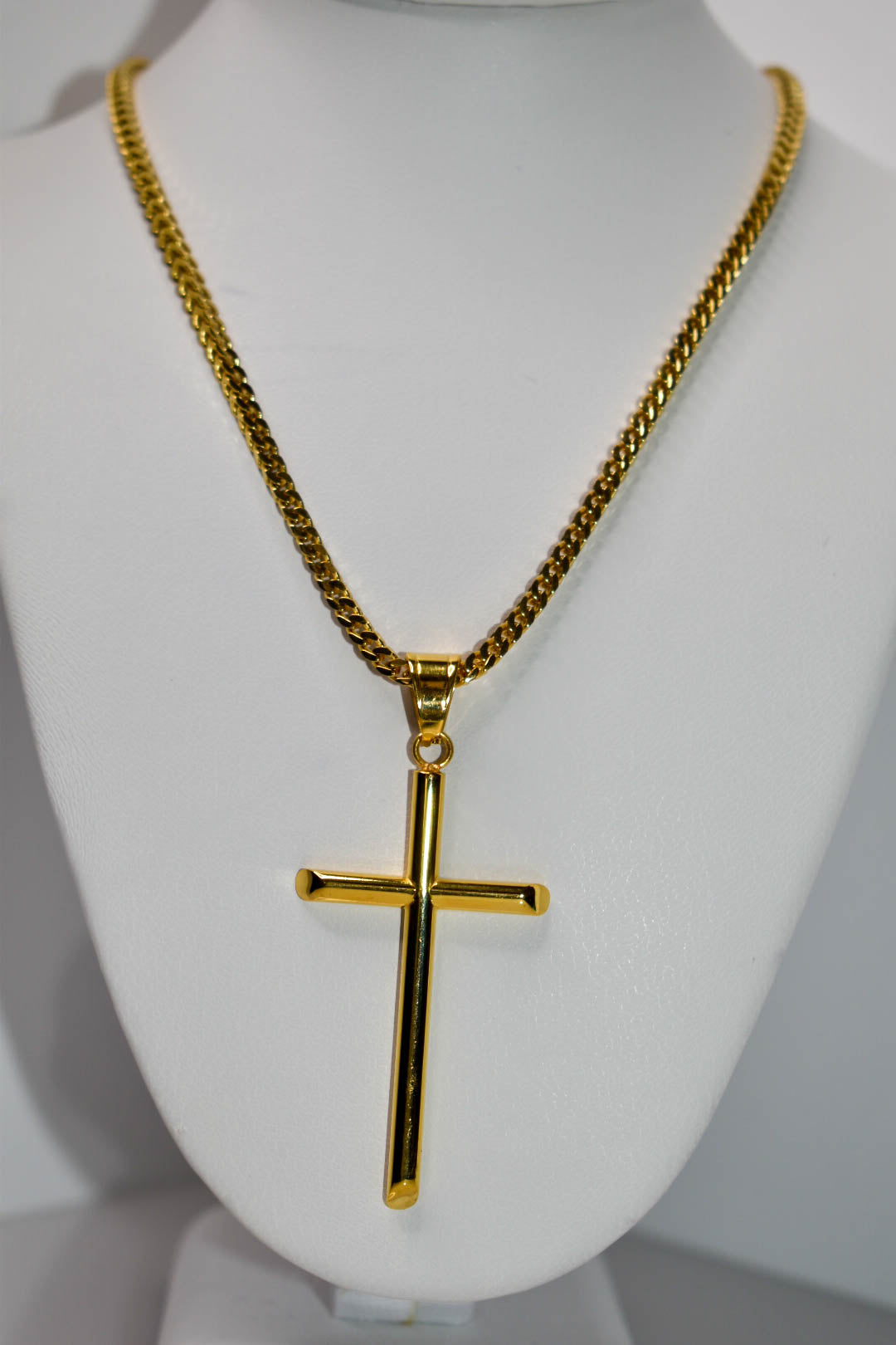 Straight Cross Pendant Ringz & Tingz Jewels