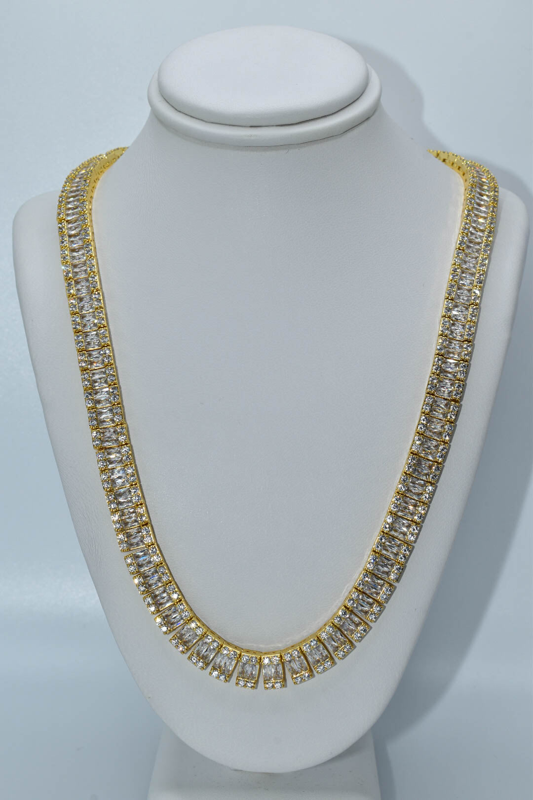 6MM Baguette Necklace Ringz & Tingz Jewels