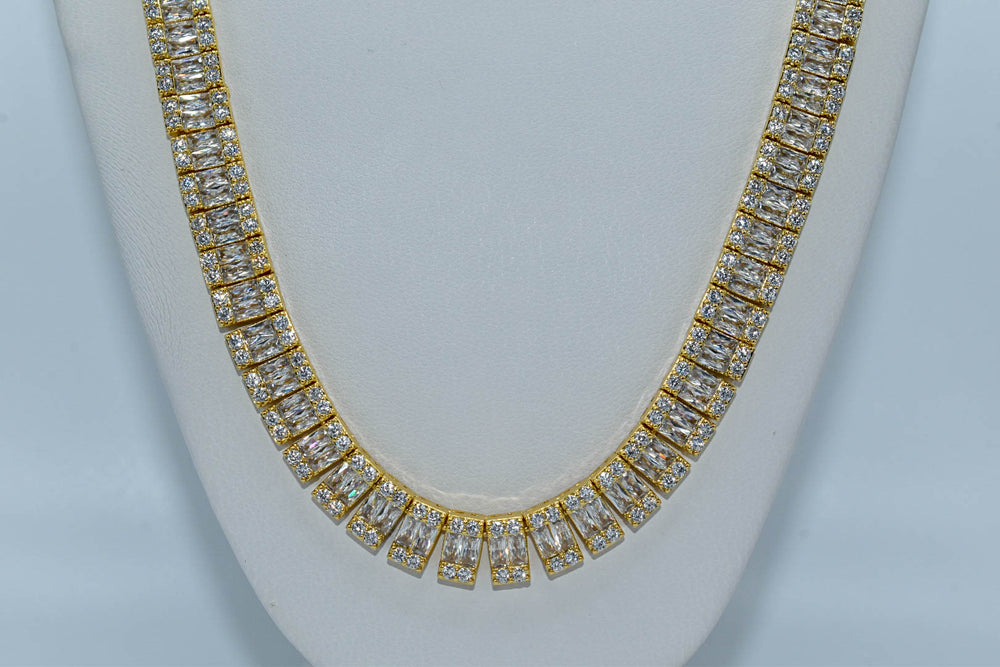 6MM Baguette Necklace Ringz & Tingz Jewels