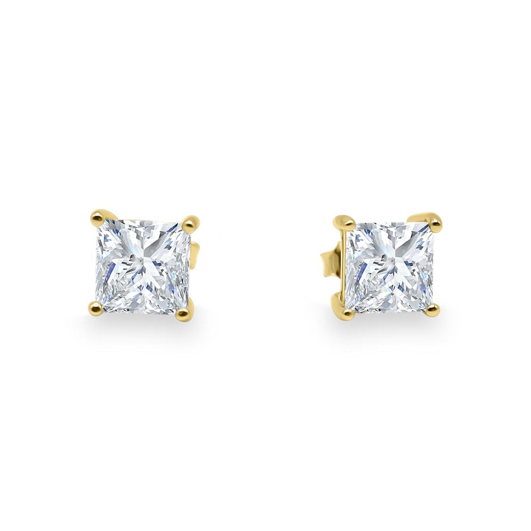 Classic Square Square Studs Ringz & Tingz Jewels