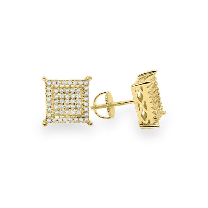Square Point Stud Earrings Ringz & Tingz Jewels