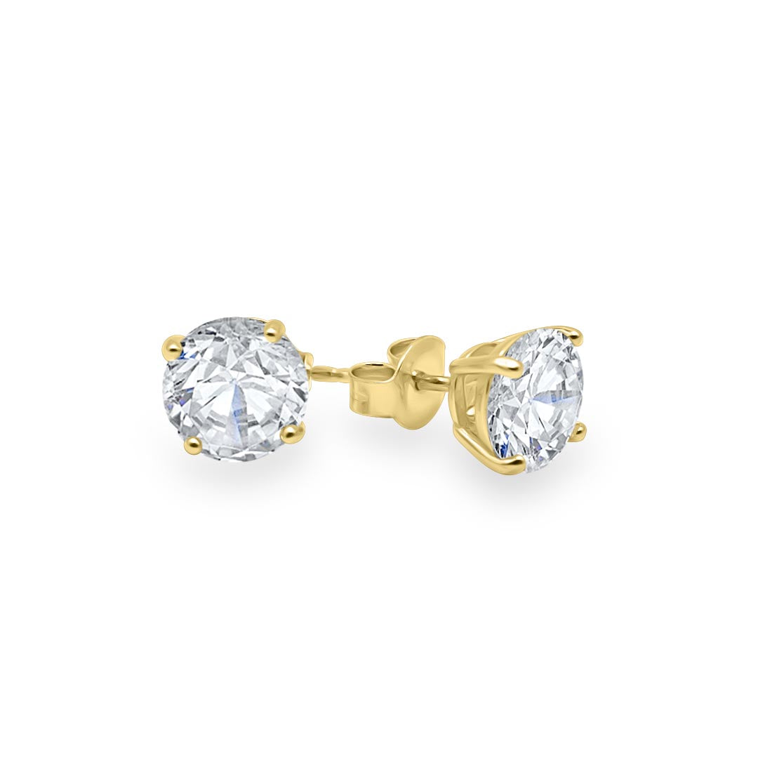 Classic Round Stud Earrings Ringz & Tingz Jewels