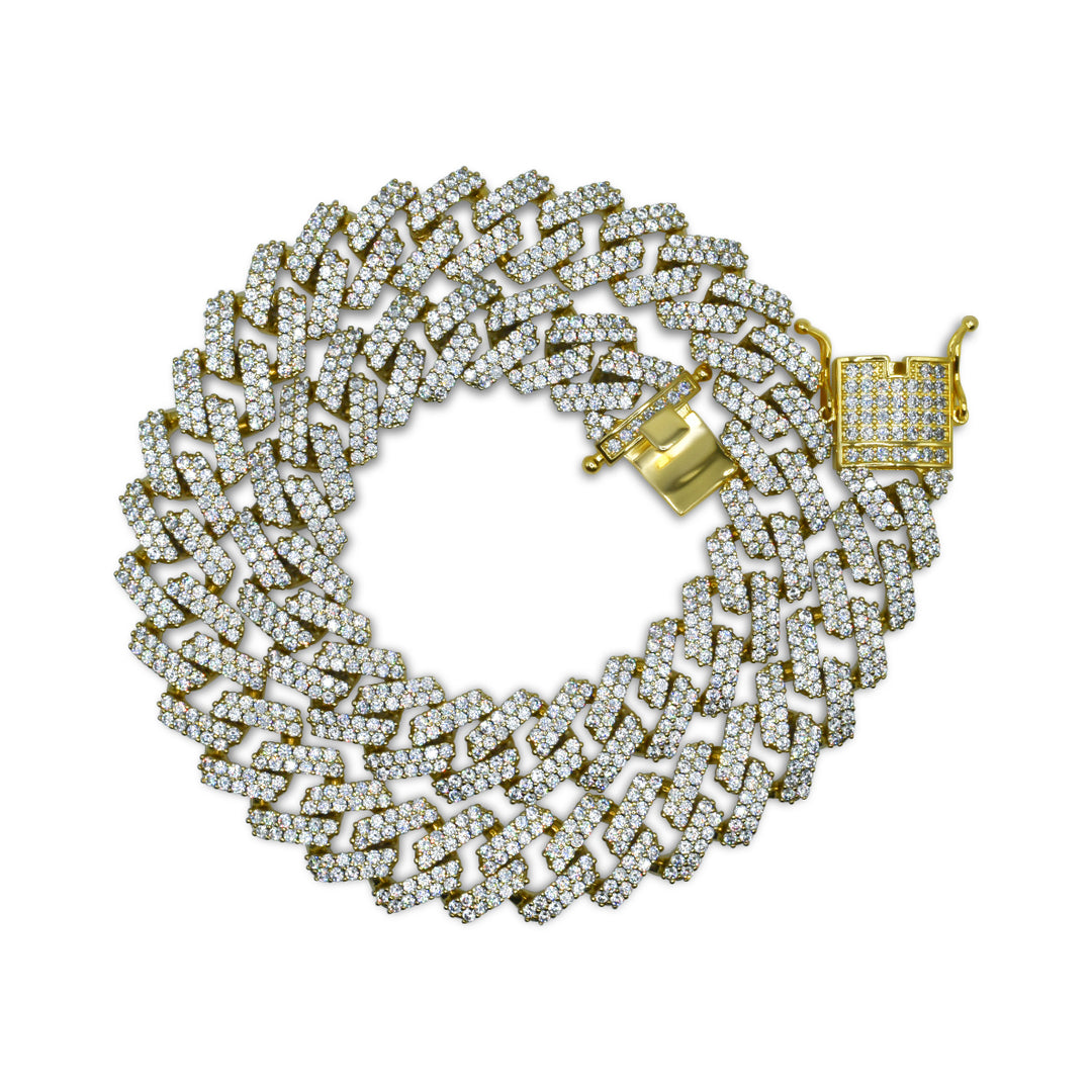 Pavé Cuban Link Chain (14MM) Ringz & Tingz Jewels