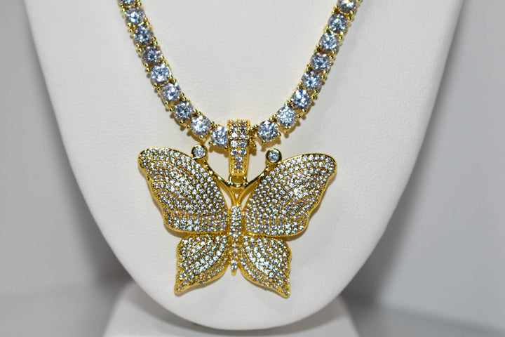 Small Butterfly Pendant Ringz & Tingz Jewels