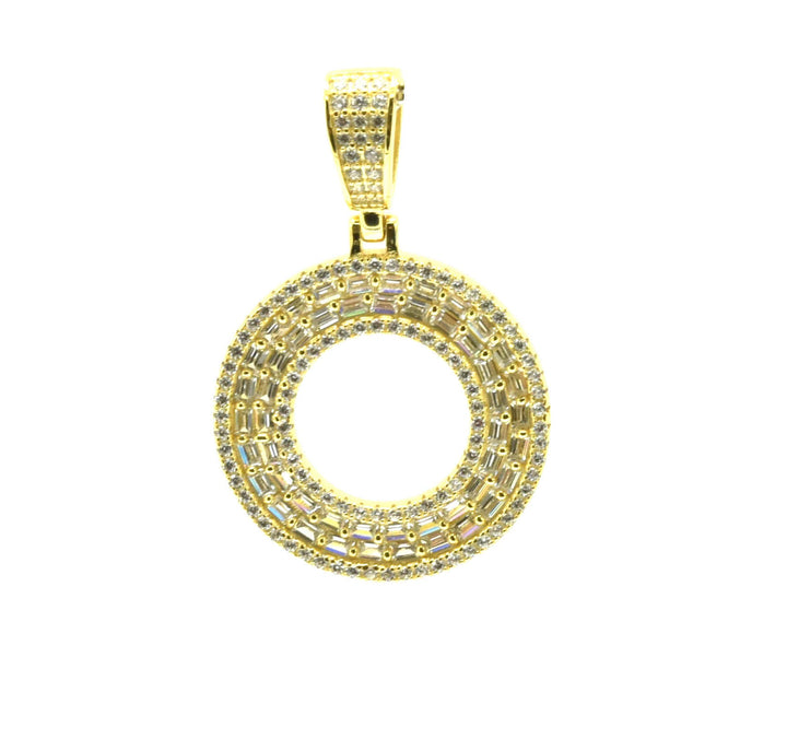 Baguette Initial Pendant Ringz & Tingz Jewels